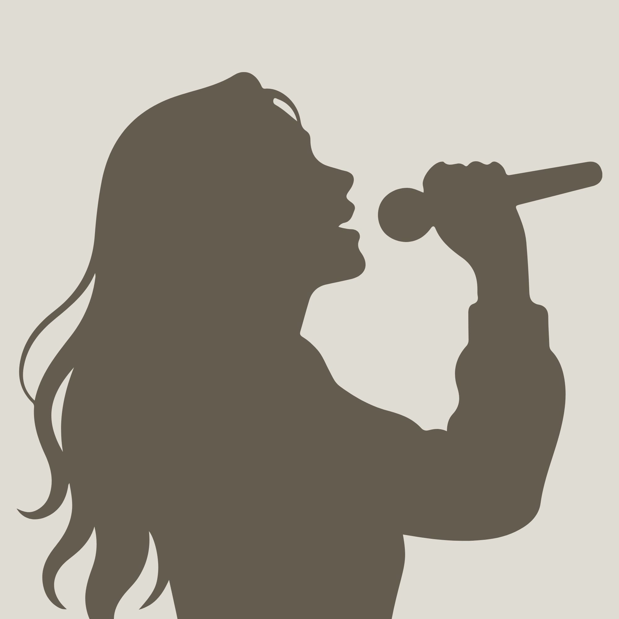 A silhouette 