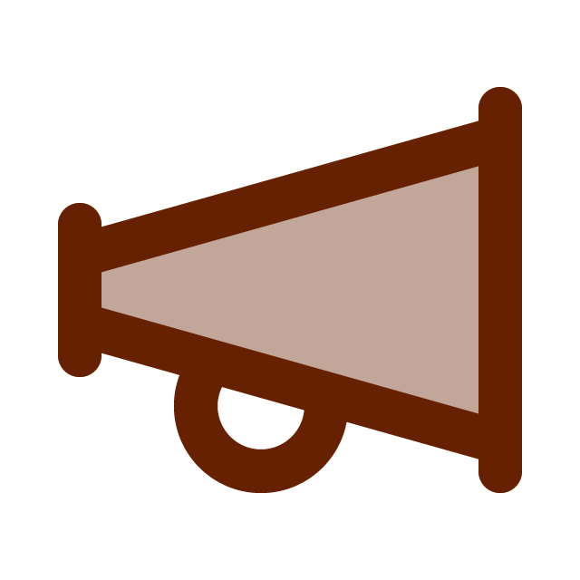 picture of an animated megaphone