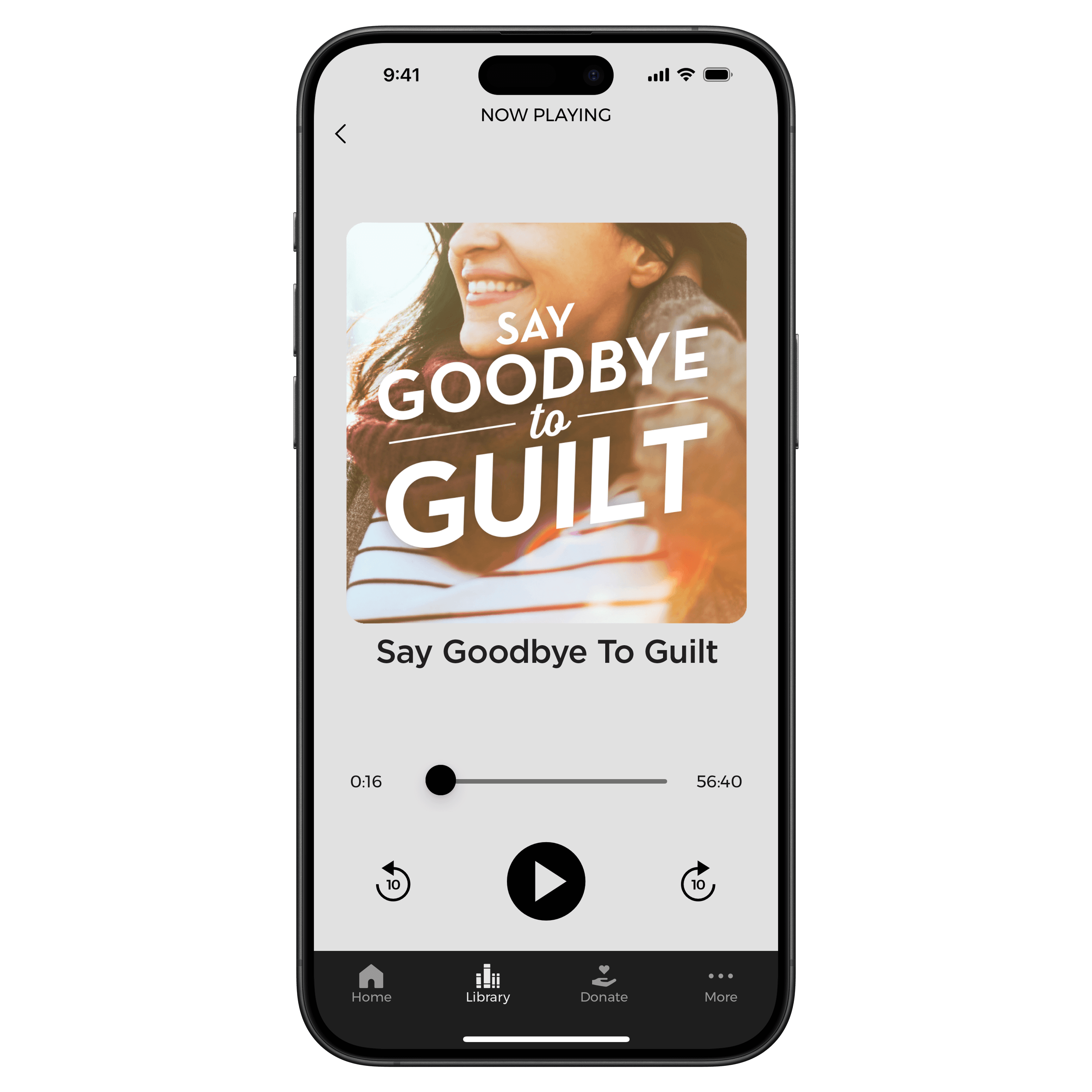 Say Goodbye to Guilt - Digital Audio Teaching