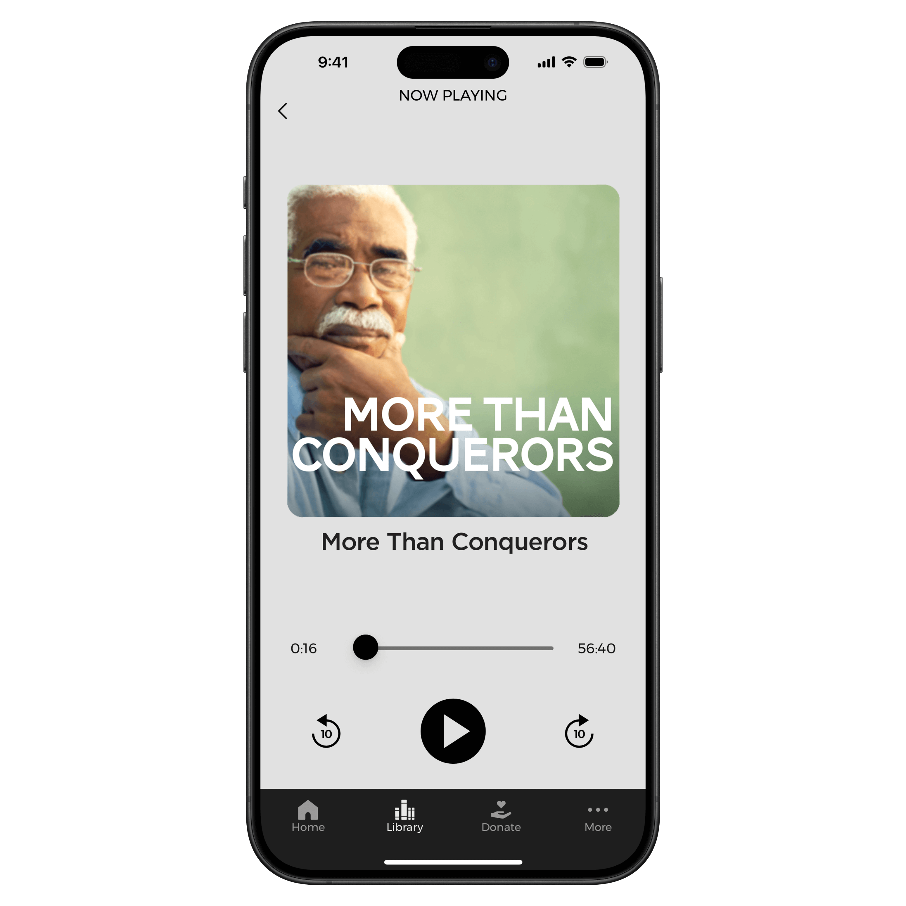 More Than Conquerers - Digital Audio Teaching