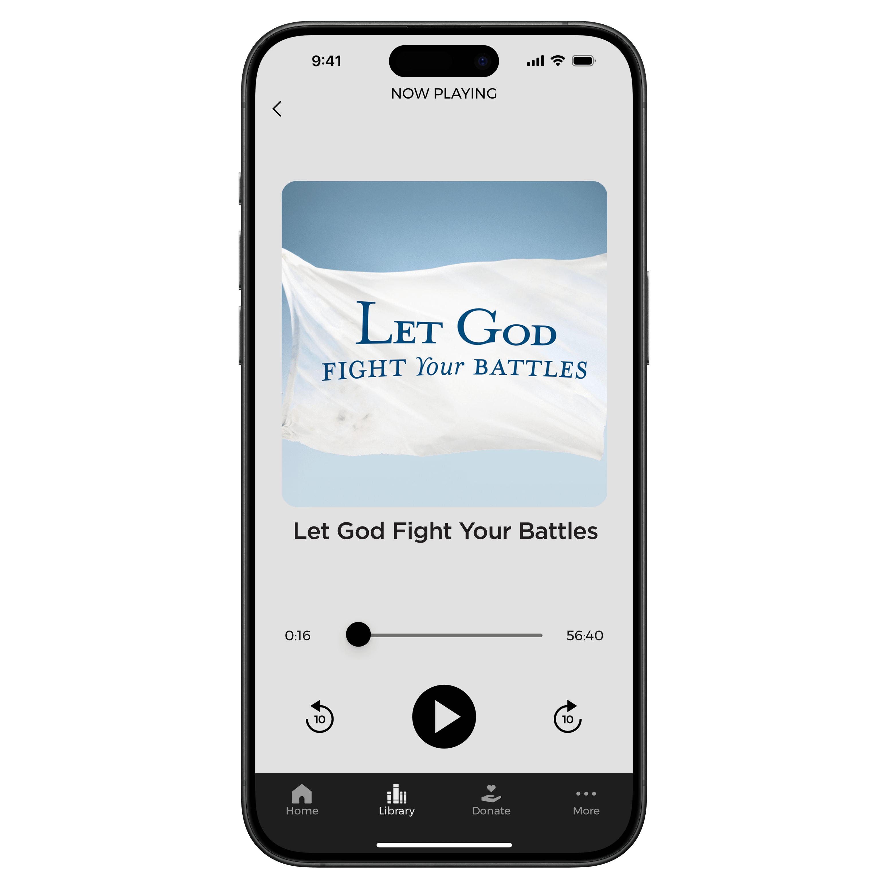 Let God Fight Your Battles - Digital Audio Teaching