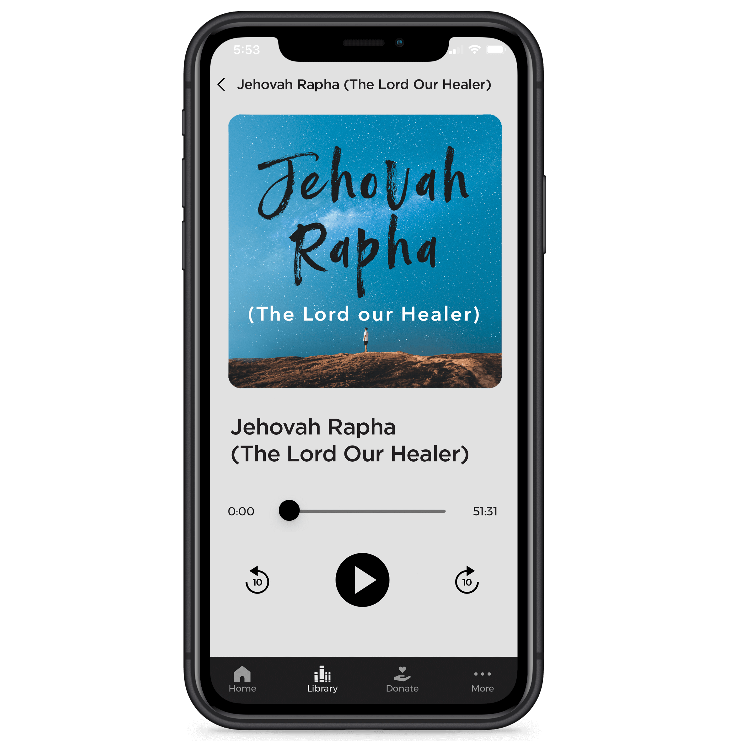 Jehovah Rapha (The Lord Our Healer) - Digital Audio Teaching