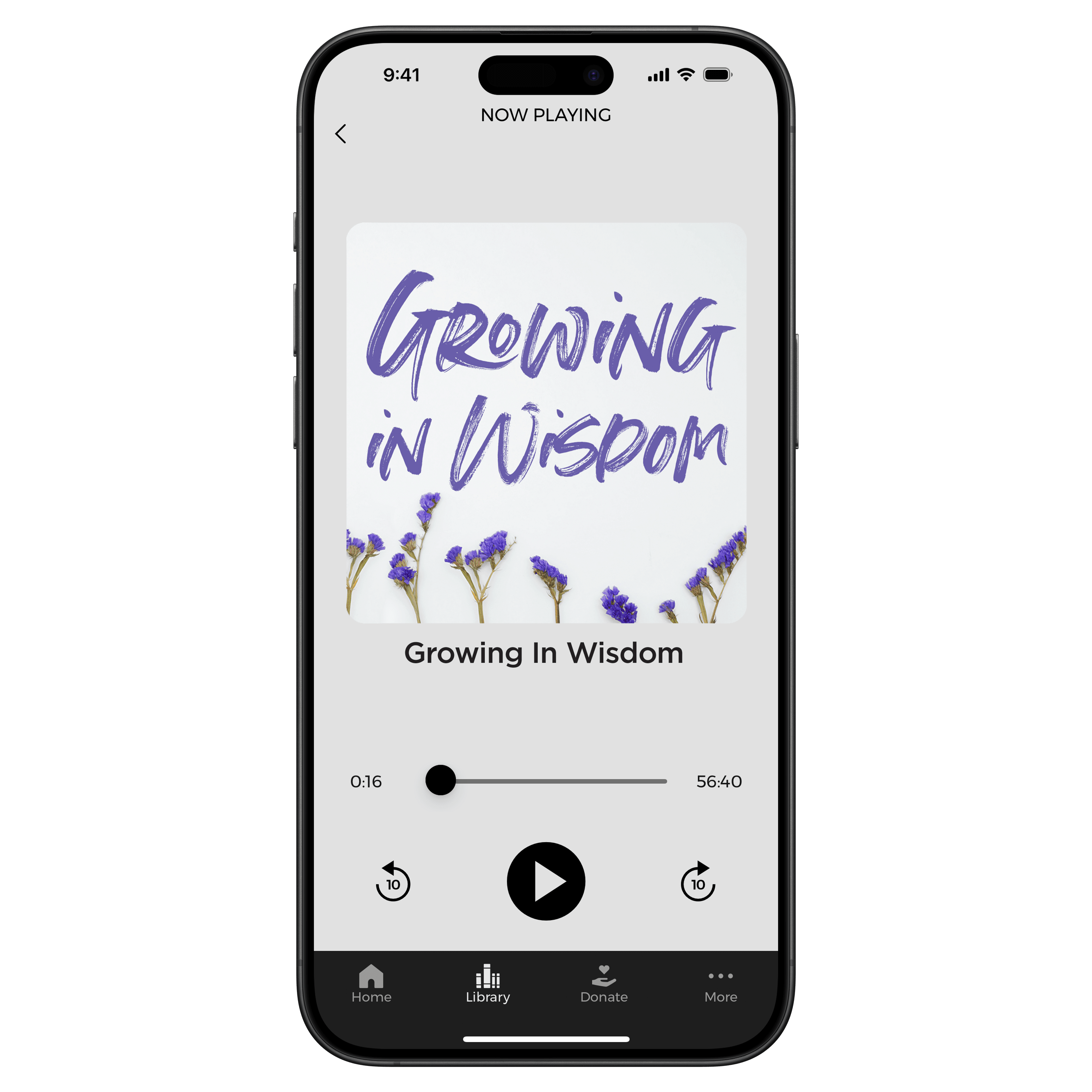 Growing in Wisdom - Digital Audio Teaching