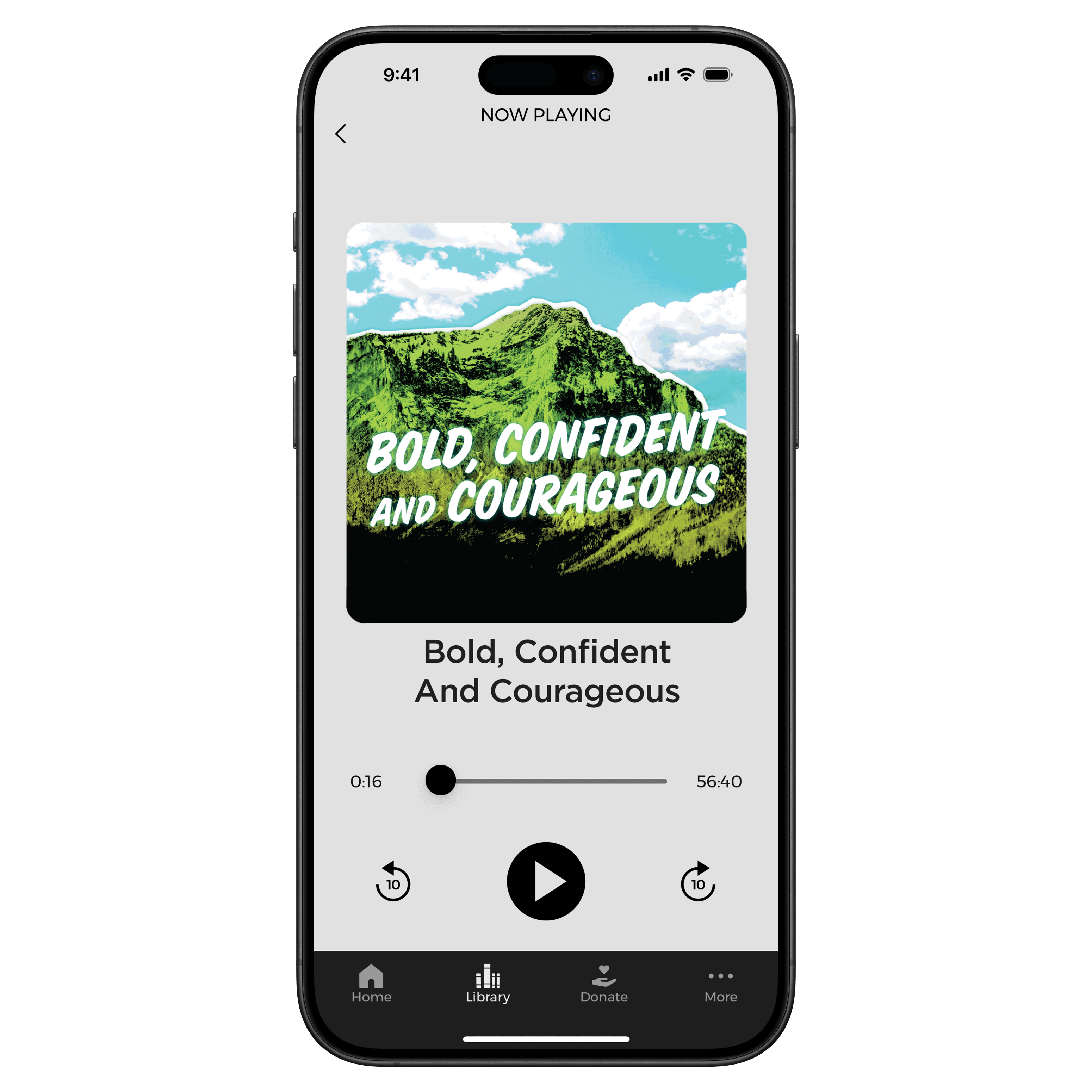 Bold, Confident and Courageous - Digital Audio Teaching
