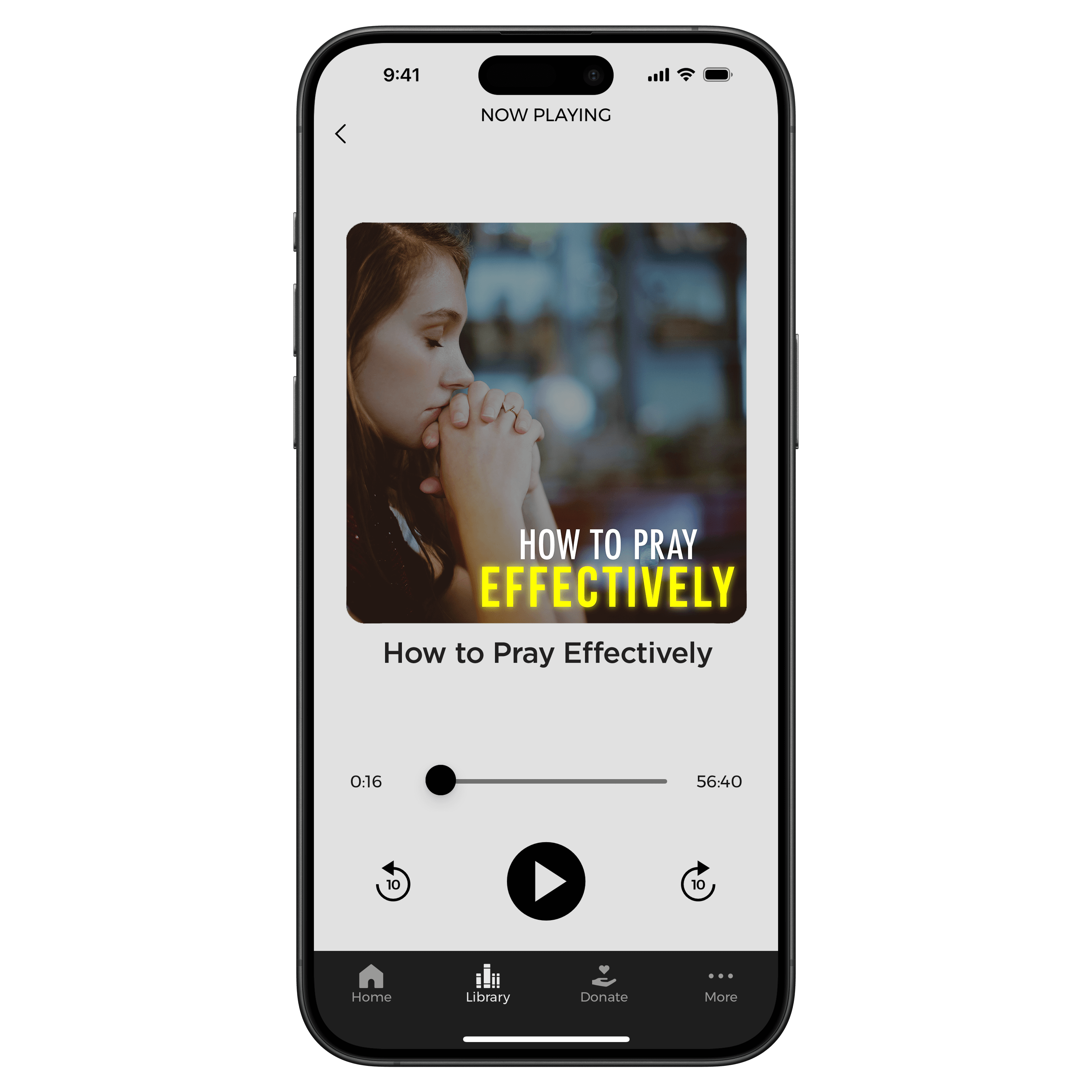 How to Pray Effectively - Digital Audio Teaching