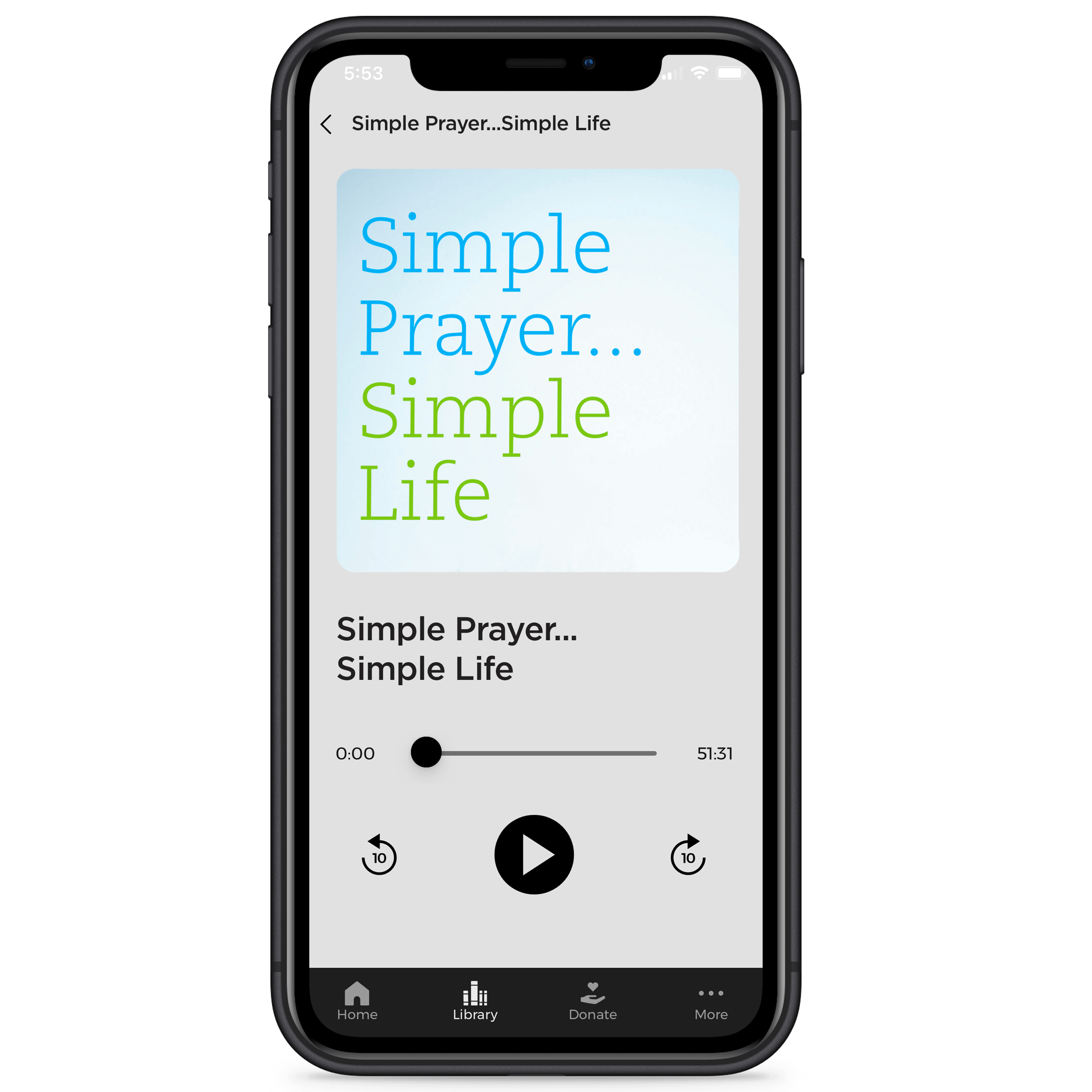 Simple Prayer...Simple Life - Digital Audio Teaching