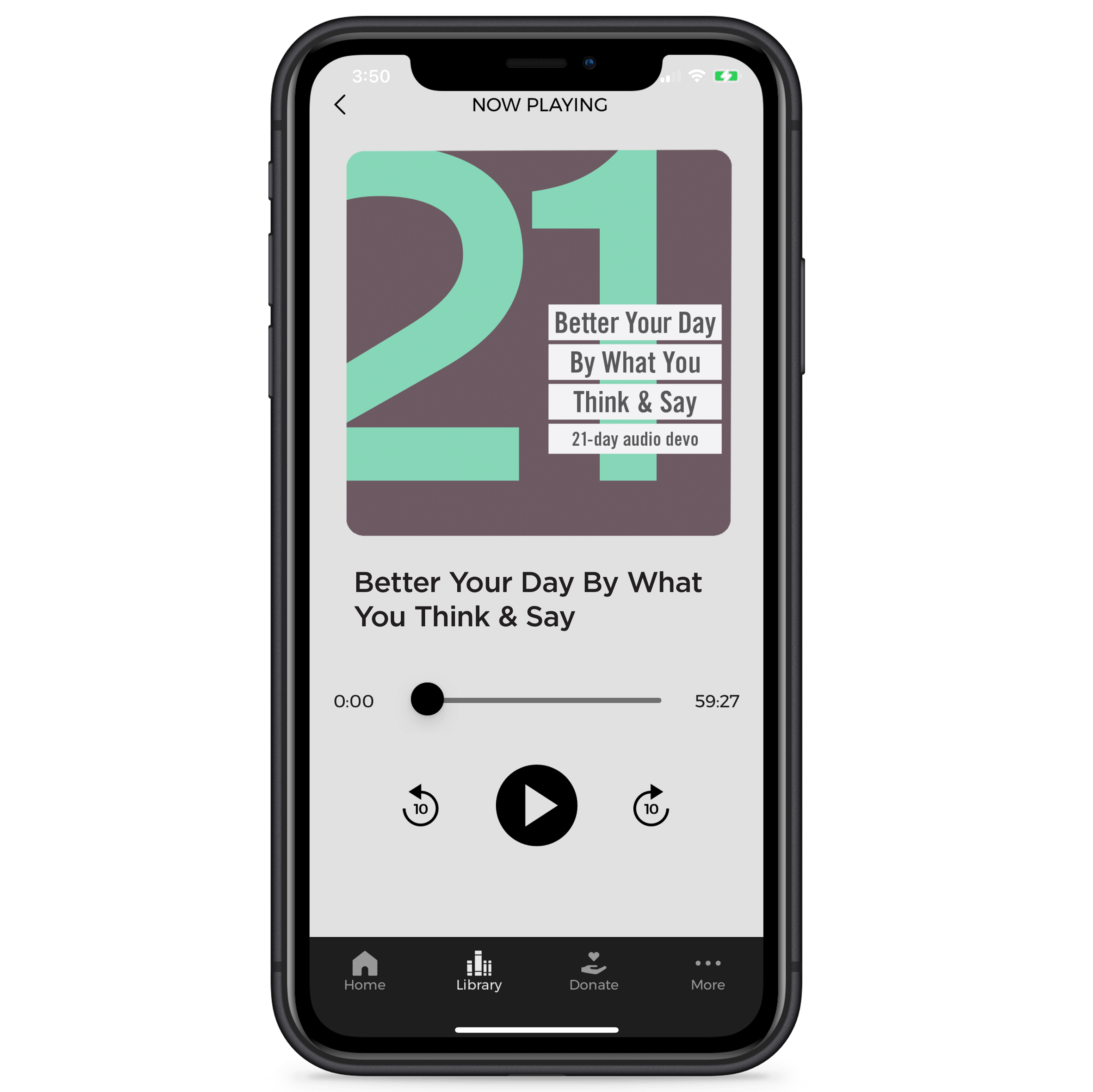 Better Your Day By What You Think and Say - Digital Audio Teaching