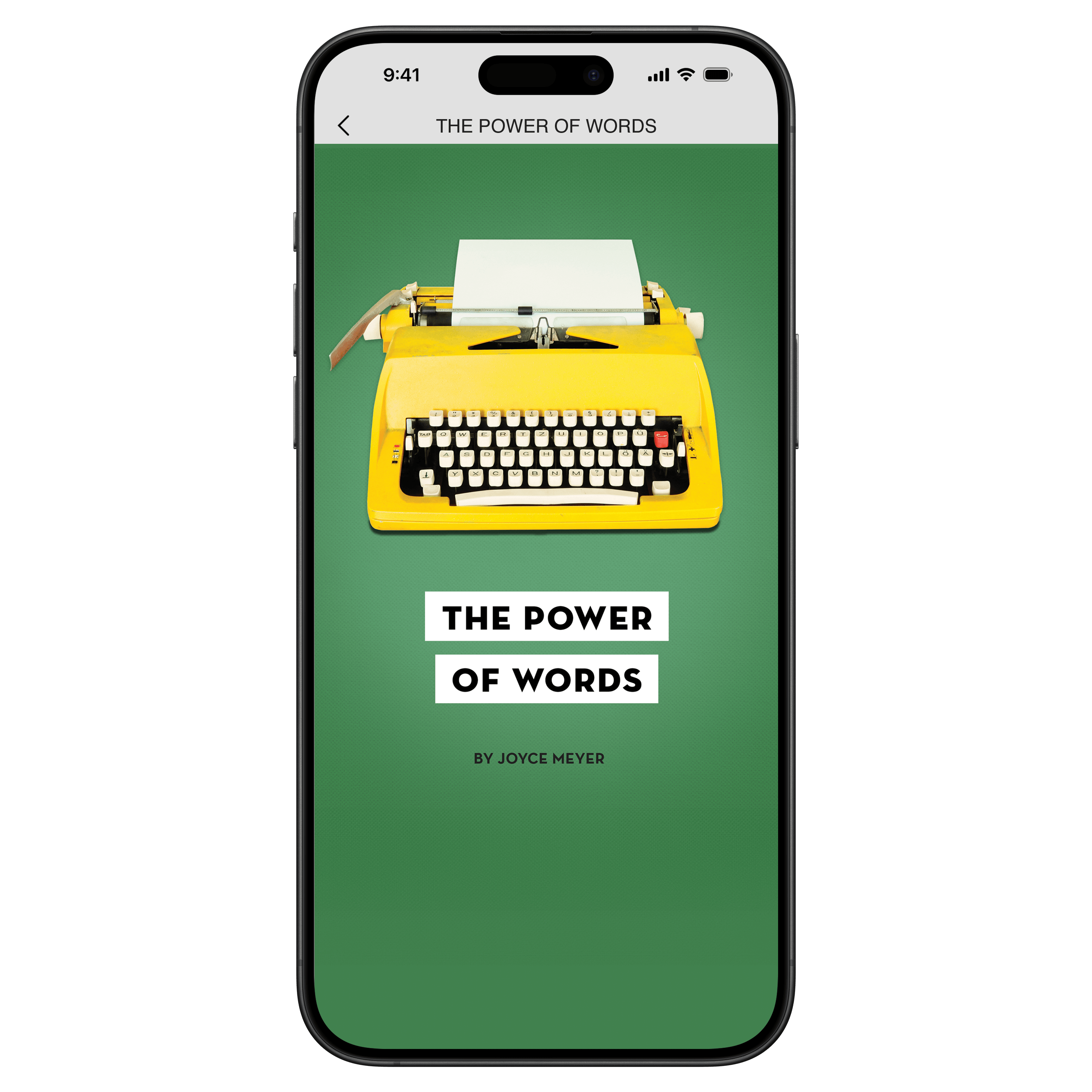 The Power of Words - eBook