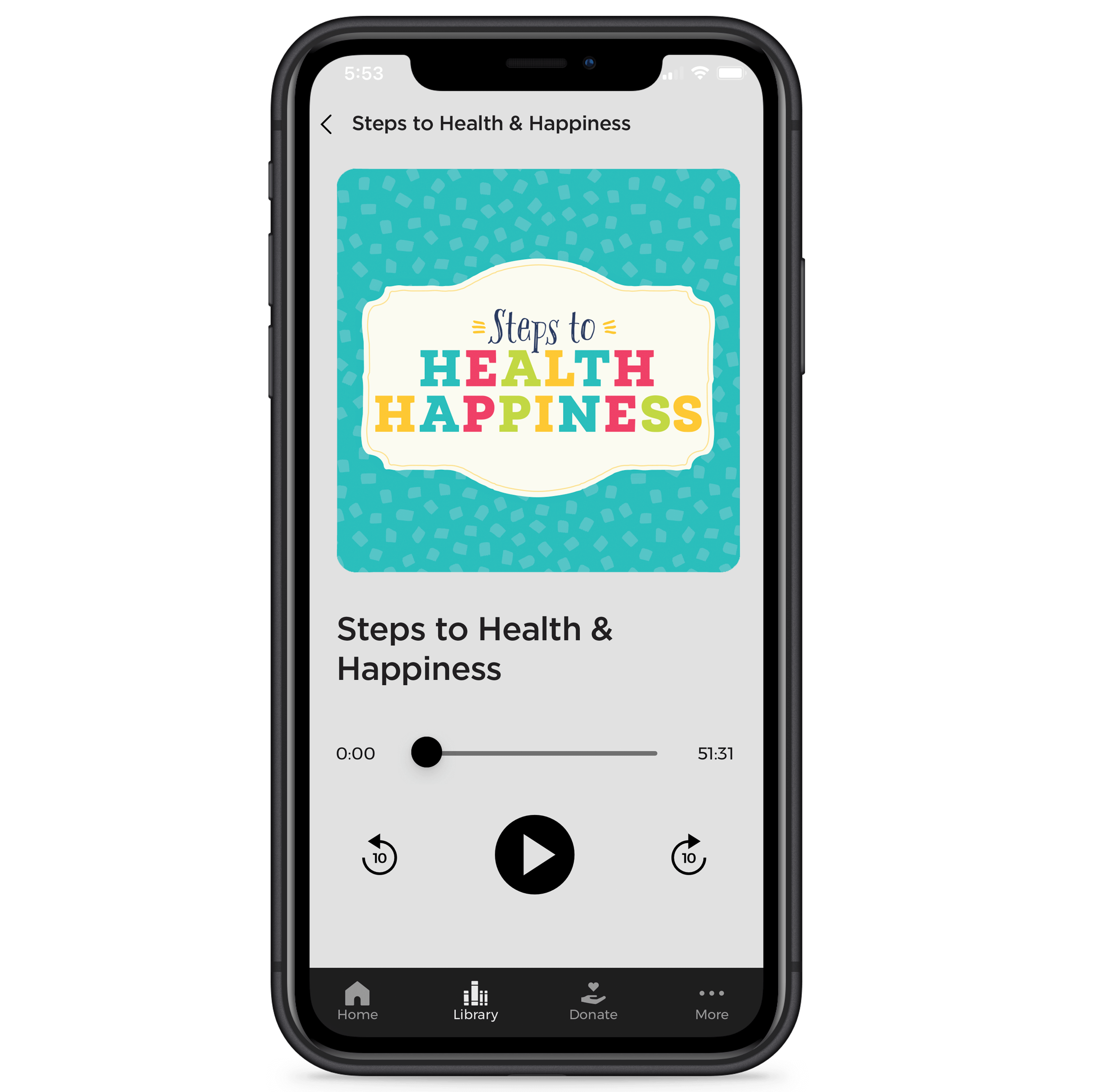Steps to Health and Happiness - Audio Download