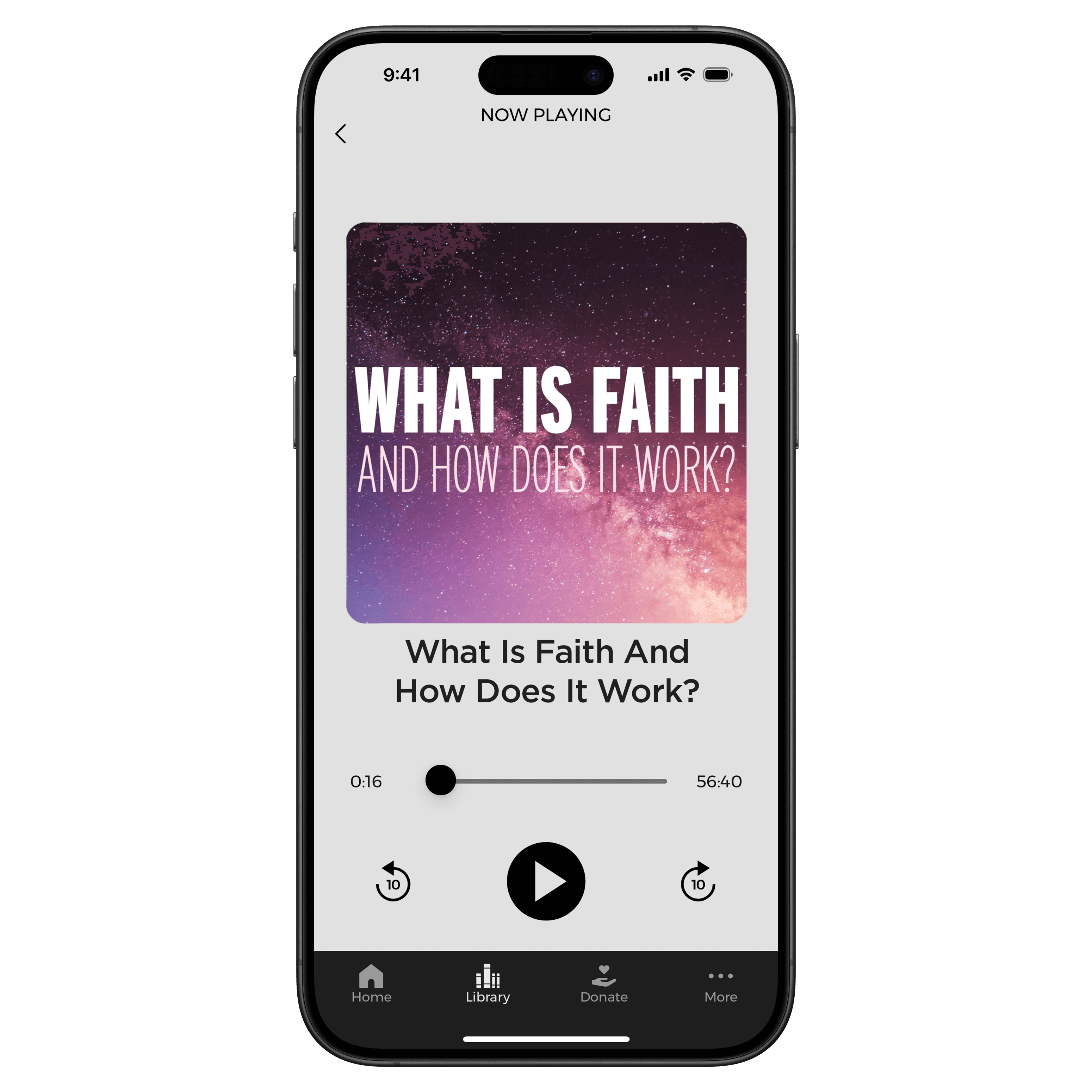 What Is Faith and How Does It Work? – Digital Audio Teaching