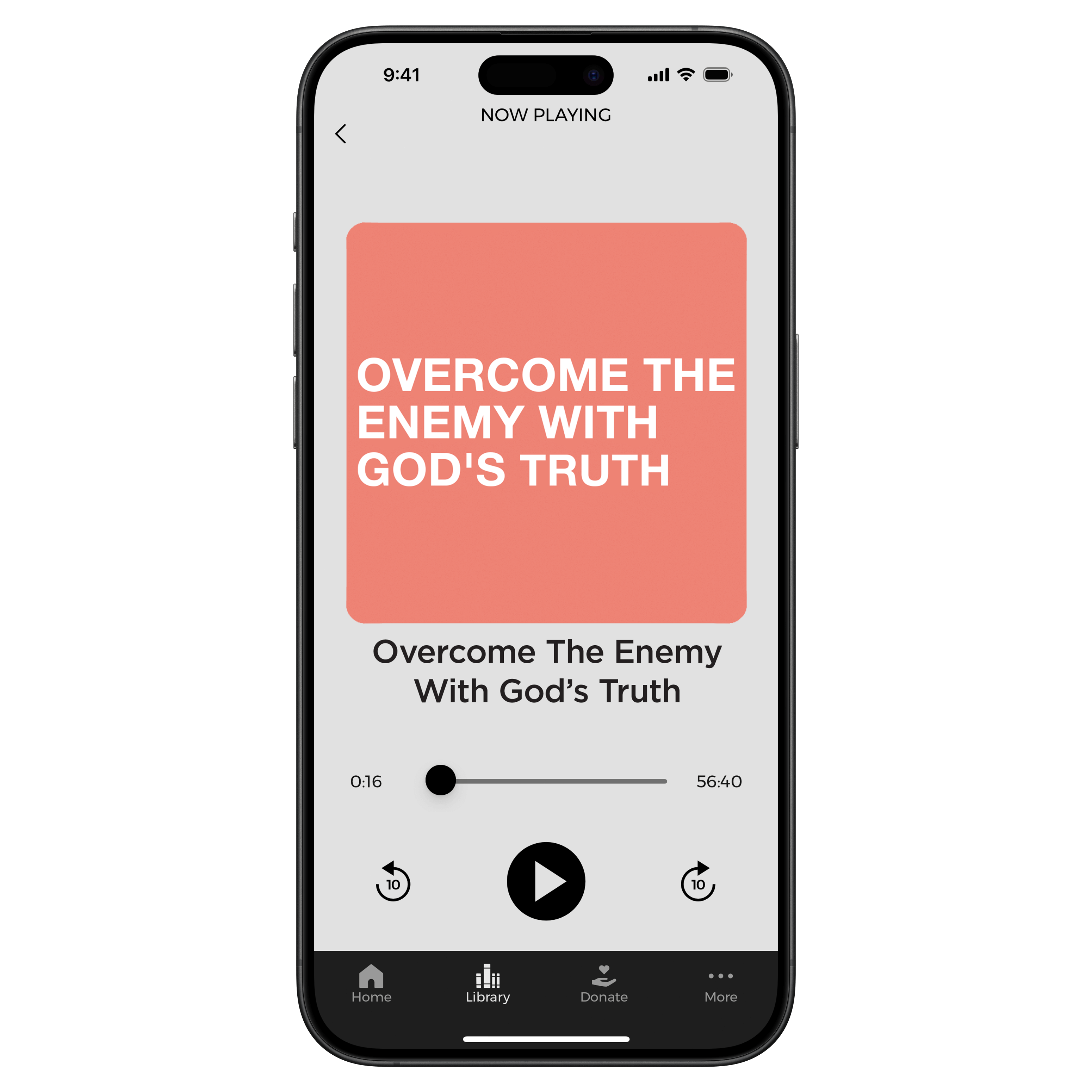 Overcome the Enemy with God's Truth - Digital Audio Teaching