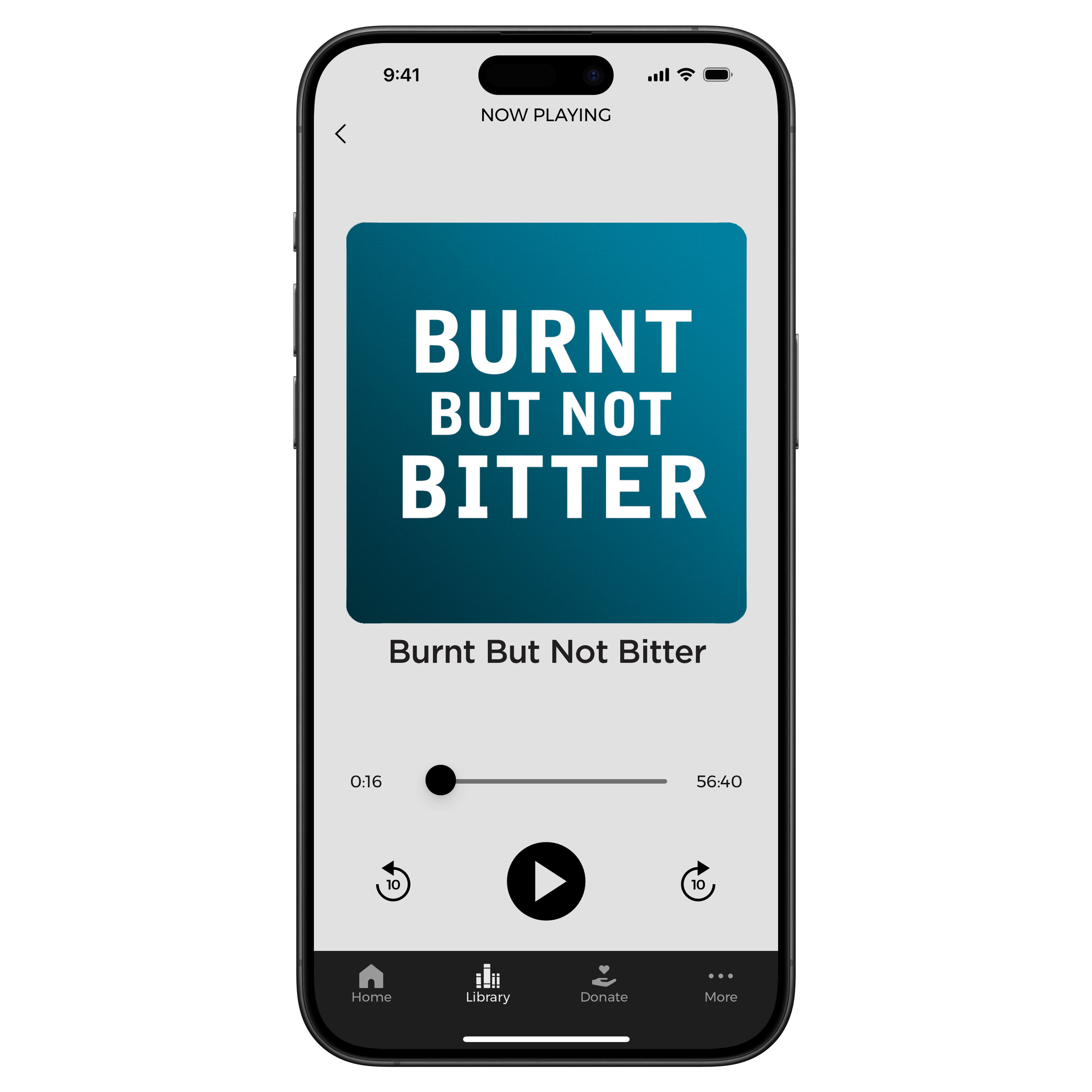 Burnt But Not Bitter - Digital Audio Teaching