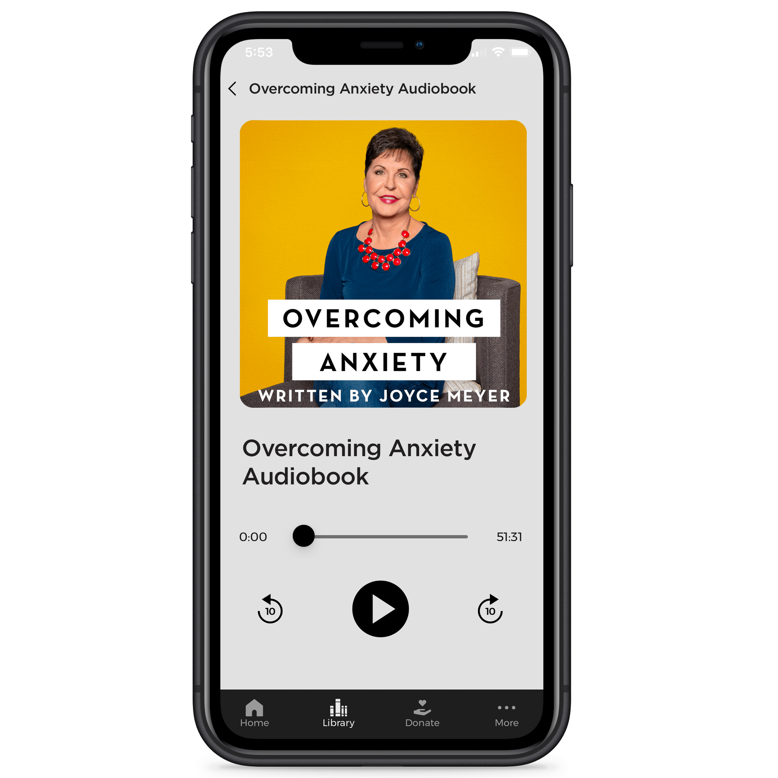 Overcoming Anxiety - Audiobook