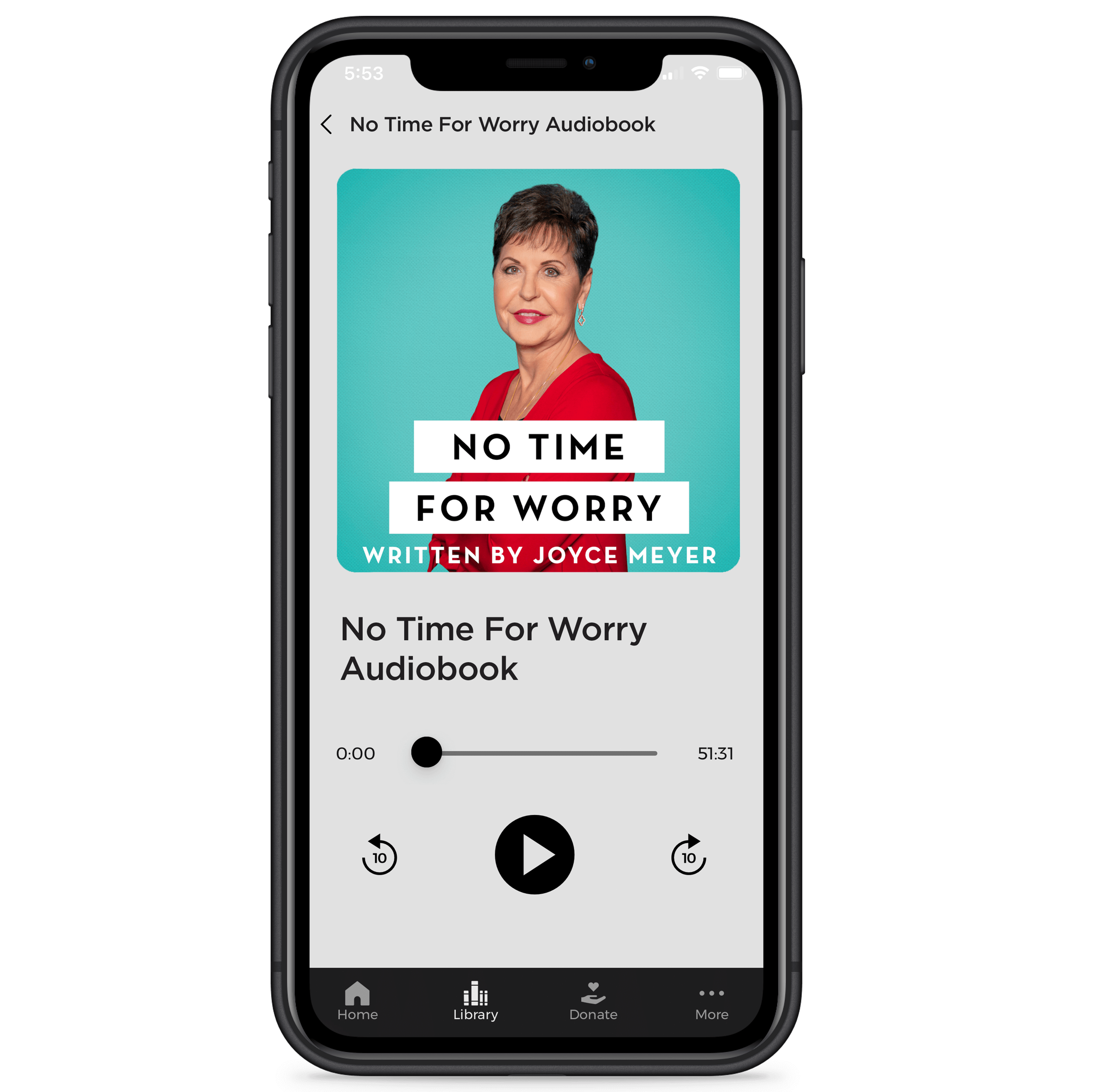 No Time for Worry – Audiobook
