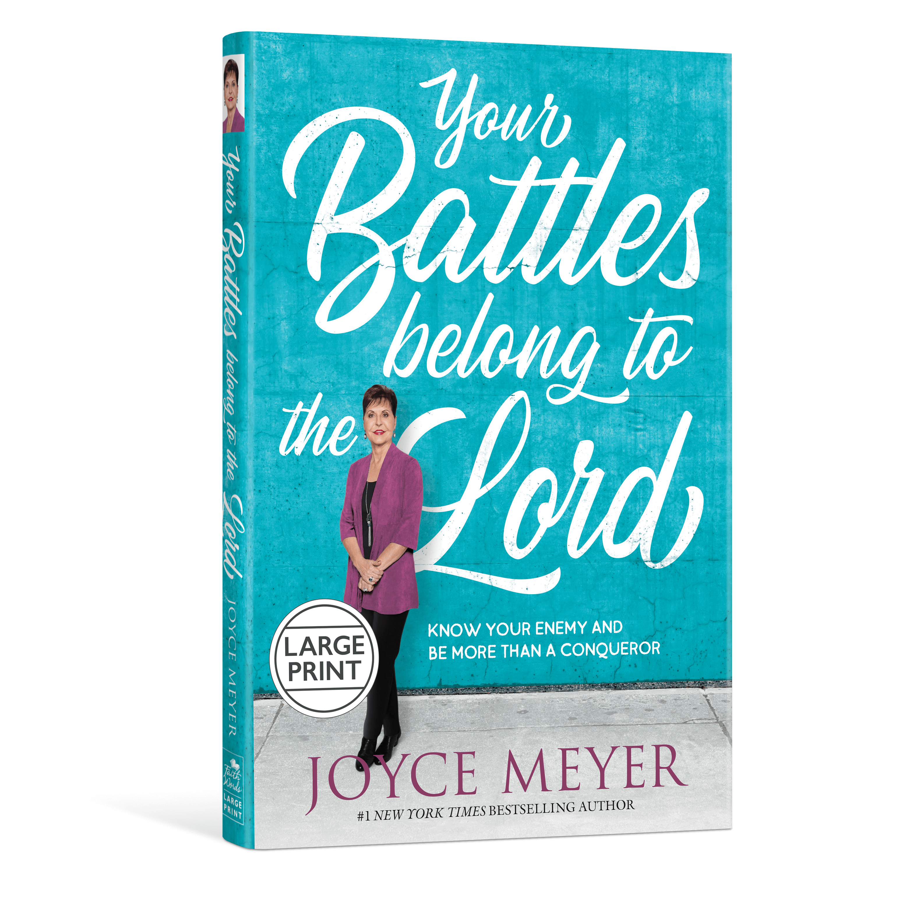 Your Battles Belong to the Lord – Large Print