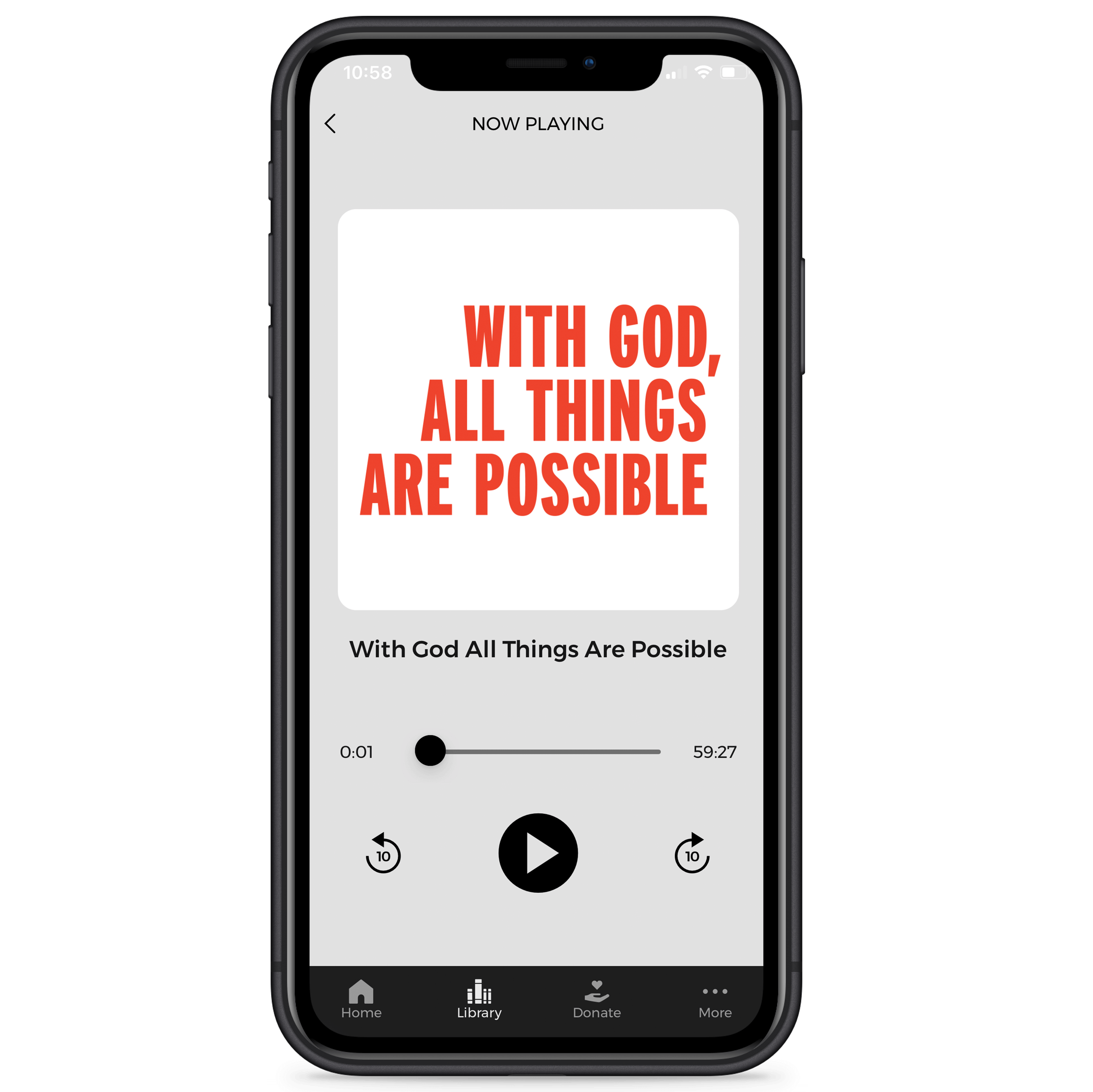With God All Things Are Possible - Digital Audio Teaching