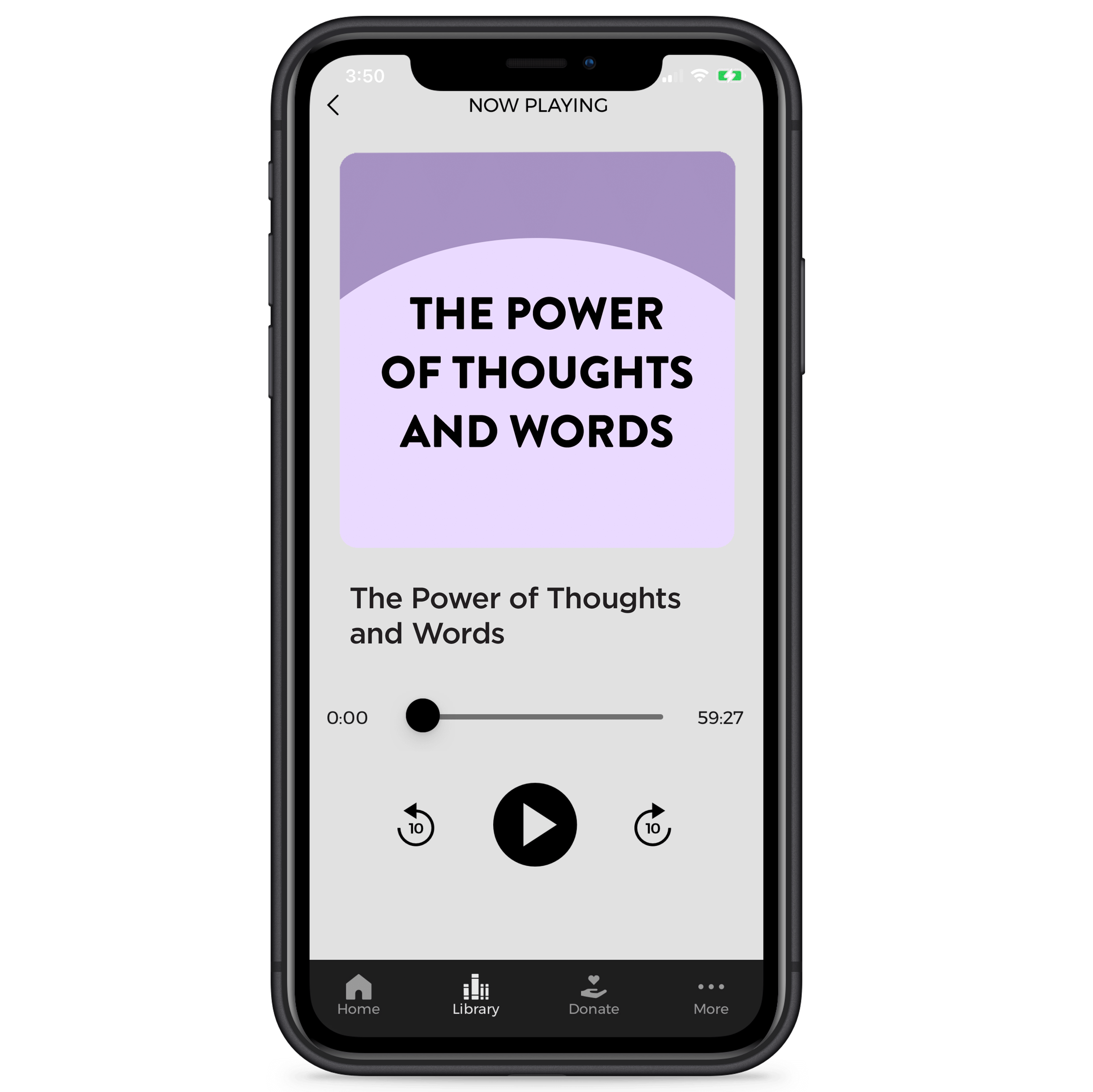 The Power of Thoughts and Words – Digital Audio Teaching