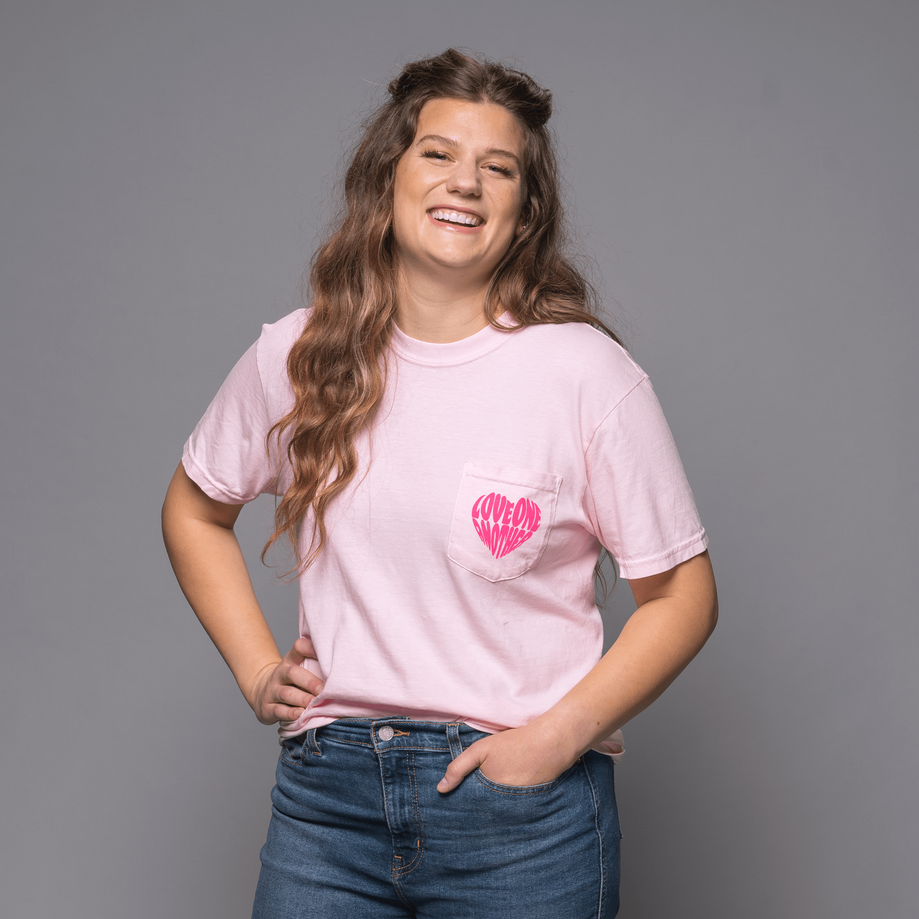 Above All Things Put on Love – Blossom Short Sleeve