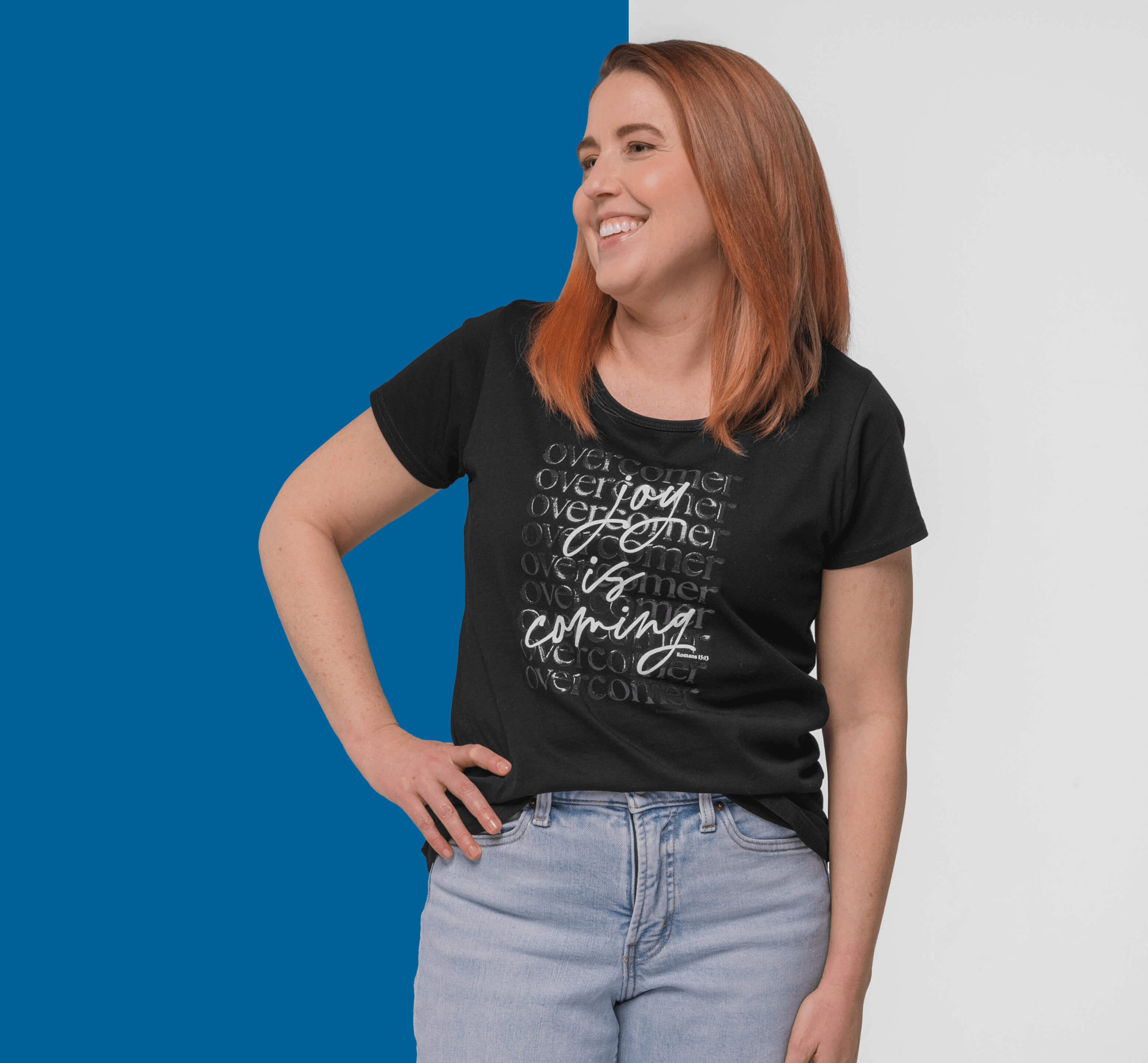 Joy is Coming – Black Tee