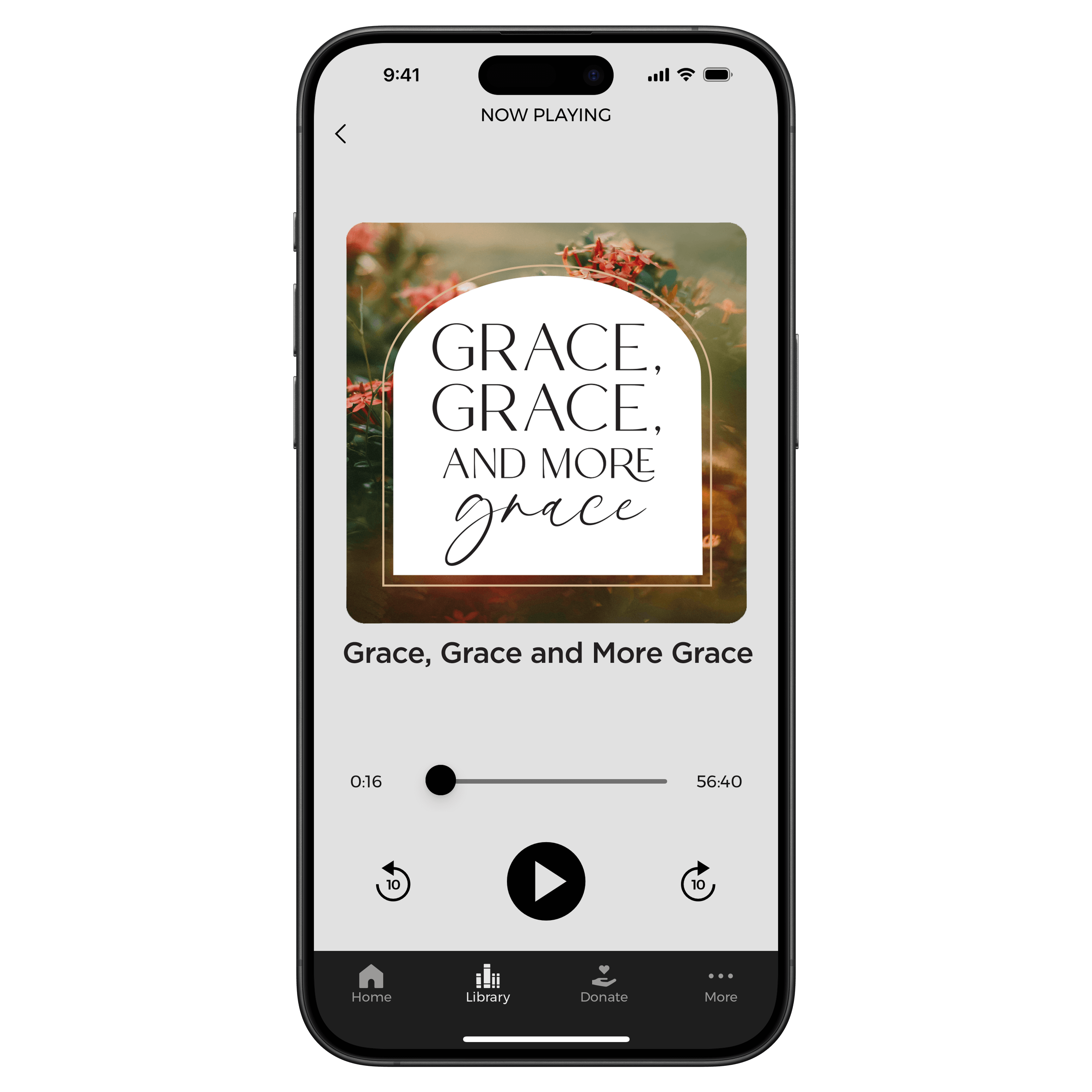 Grace, Grace and More Grace - Signature Series - Digital Audio Teaching